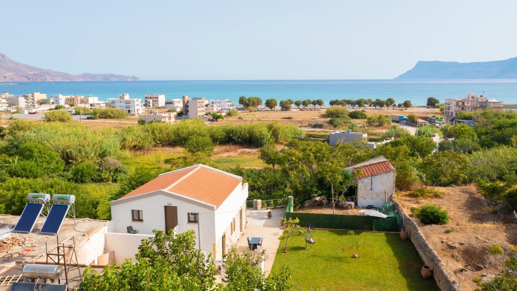 Eagle Bay Loft Apartment Kissamos Luaran gambar