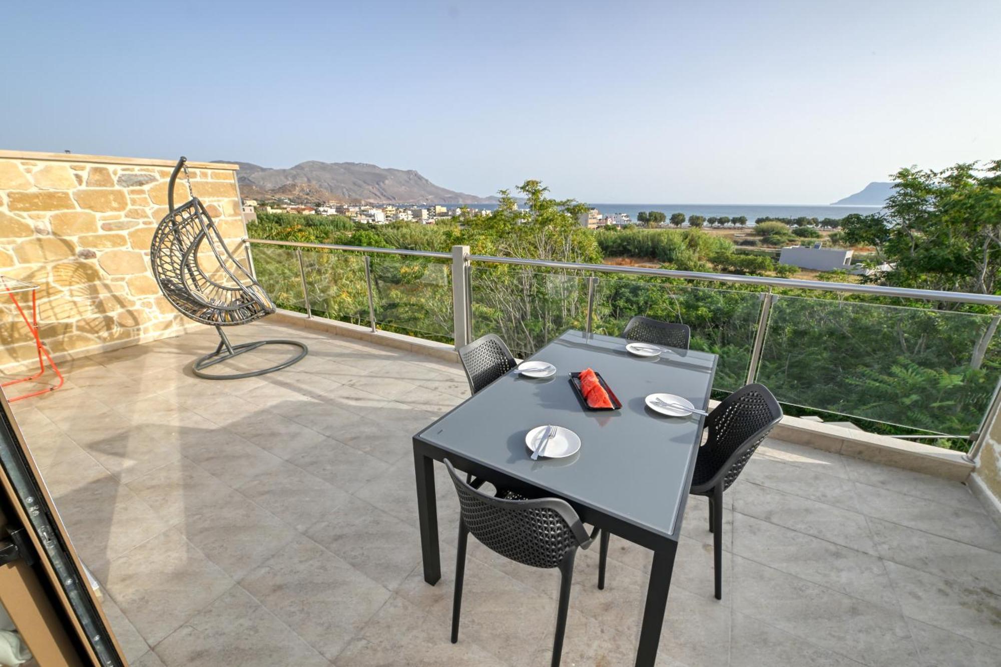 Eagle Bay Loft Apartment Kissamos Luaran gambar