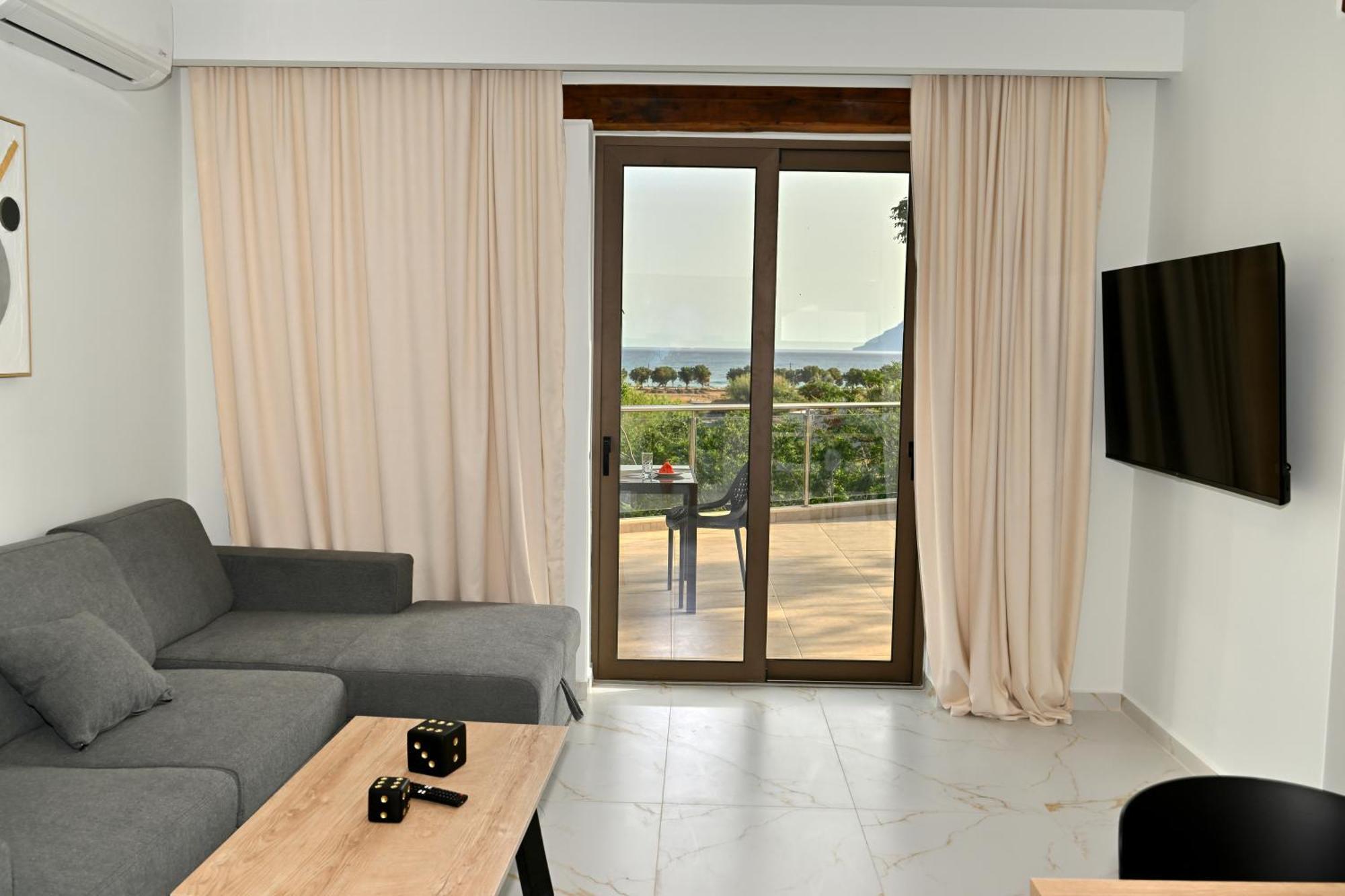Eagle Bay Loft Apartment Kissamos Luaran gambar